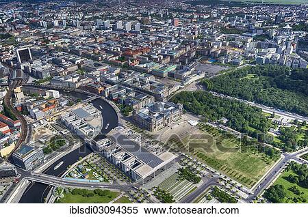 "Aerial view, Reichstag Building, Platz der Republik Square, Government District, Spreebogen, bend in the Spree River, Berlin, Germany, Europe" View Large Photo Image Stock Photography - "Aerial view, Reichstag Building, Platz der Republik Square, Government District, Spreebogen, bend in the Spree River, Berlin, Germany, Europe". Fotosearch