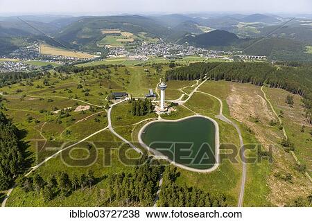 "Aerial view, reservoir and Hochheide Tower on Mt Ettelsberg, Effelsberg, Willingen - Upland, Hesse, Germany, Europe" View Large Photo Image Stock Photo - "Aerial view, reservoir and Hochheide Tower on Mt Ettelsberg, Effelsberg, Willingen - Upland, Hesse, Germany, Europe". Fotosearch