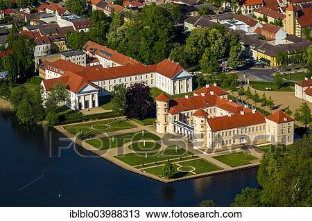 "Aerial view, Rheinsberg with Schloss Rheinsberg Castle and Glienericker See Lake, Mecklenburg Lake District, Rheinsberg, Brandenburg, Germany, Europe" View Large Photo Image Stock Image - "Aerial view, Rheinsberg with Schloss Rheinsberg Castle and Glienericker See Lake, Mecklenburg Lake District, Rheinsberg, Brandenburg, Germany, Europe". Fotosearch