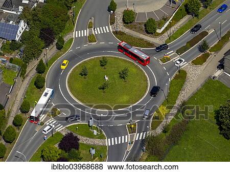 "Aerial view, roundabout, Sauerland, North Rhine-Westphalia, Germany, Europe" View Large Photo Image Stock Photo - "Aerial view, roundabout, Sauerland, North Rhine-Westphalia, Germany, Europe". Fotosearch
