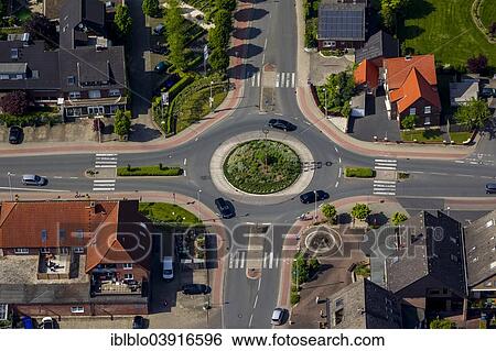 "Aerial view, roundabout with Maypole, Werner Strasse, In der Eika, Stockum, Werne, Ruhr district, North Rhine-Westphalia, Germany, Europe" View Large Photo Image Stock Photograph - "Aerial view, roundabout with Maypole, Werner Strasse, In der Eika, Stockum, Werne, Ruhr district, North Rhine-Westphalia, Germany, Europe". Fotosearch