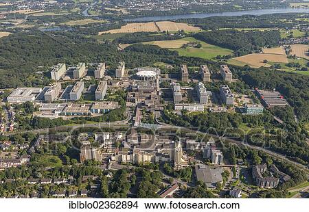 "Aerial view, RUB, Ruhruniversitaet, Ruhr University Bochum, Ruhr Area, North Rhine-Westphalia, Germany, Europe" View Large Photo Image Picture - "Aerial view, RUB, Ruhruniversitaet, Ruhr University Bochum, Ruhr Area, North Rhine-Westphalia, Germany, Europe". Fotosearch