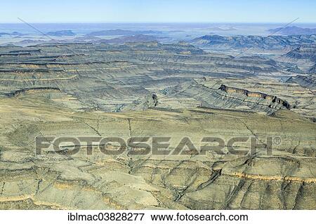 "Aerial view, rugged landscape between Khomas Hochland and the Namib Desert, Namibia, Africa" View Large Photo Image Stock Photo - "Aerial view, rugged landscape between Khomas Hochland and the Namib Desert, Namibia, Africa". Fotosearch