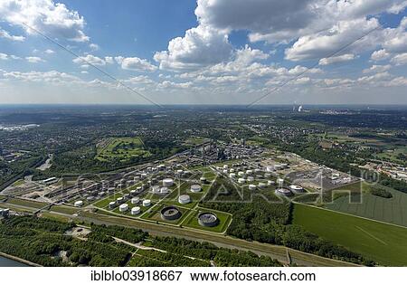 "Aerial view, Ruhr Oel GmbH, Gelsenkirchen, North Rhine-Westphalia, Germany, Europe" View Large Photo Image Stock Photo - "Aerial view, Ruhr Oel GmbH, Gelsenkirchen, North Rhine-Westphalia, Germany, Europe". Fotosearch