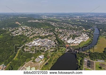 "Aerial view, Ruhr river viaduct, premises of the Doerken Holding, Herdecke, North Rhine-Westphalia, Germany, Europe" View Large Photo Image Stock Image - "Aerial view, Ruhr river viaduct, premises of the Doerken Holding, Herdecke, North Rhine-Westphalia, Germany, Europe". Fotosearch