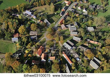 "Aerial view, Rundling, circular village, Klennow, Wendland, Klennow, Wendland, Lower Saxony, Germany, Europe" View Large Photo Image Stock Photography - "Aerial view, Rundling, circular village, Klennow, Wendland, Klennow, Wendland, Lower Saxony, Germany, Europe". Fotosearch