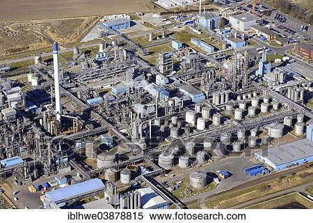 "Aerial view, Sasol chemical plant, ChemCoast Park, Brunsbuttel, Schleswig-Holstein, Germany, Europe" View Large Photo Image Stock Photography - "Aerial view, Sasol chemical plant, ChemCoast Park, Brunsbuttel, Schleswig-Holstein, Germany, Europe". Fotosearch