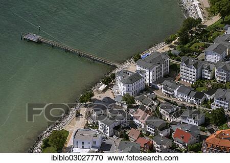 "Aerial view, Sassnitz with the harbour entrance and jetty on the island of Ruegen, Rugen, Sassnitz, Rugen, Mecklenburg-Western Pomerania, Germany, Europe" View Large Photo Image Stock Image - "Aerial view, Sassnitz with the harbour entrance and jetty on the island of Ruegen, Rugen, Sassnitz, Rugen, Mecklenburg-Western Pomerania, Germany, Europe". Fotosearch