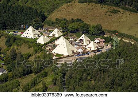 "Aerial view, Sauerland Pyramids, Galileo Park, Lennestadt, Sauerland, North Rhine-Westphalia, Germany, Europe" View Large Photo Image Stock Photo - "Aerial view, Sauerland Pyramids, Galileo Park, Lennestadt, Sauerland, North Rhine-Westphalia, Germany, Europe". Fotosearch