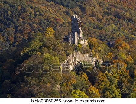 "Aerial view, Schloss Drachenburg Castle, Drachenfels, Dragon's Rock, autumn, Konigswinter, Konigswinter, North Rhine-Westphalia, Germany, Europe" View Large Photo Image Stock Photograph - "Aerial view, Schloss Drachenburg Castle, Drachenfels, Dragon's Rock, autumn, Konigswinter, Konigswinter, North Rhine-Westphalia, Germany, Europe". Fotosearch