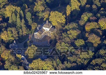 "Aerial view, Schloss Eller castle, Duesseldorf, North Rhine-Westphalia, Germany, Europe" View Large Photo Image Stock Photo - "Aerial view, Schloss Eller castle, Duesseldorf, North Rhine-Westphalia, Germany, Europe". Fotosearch