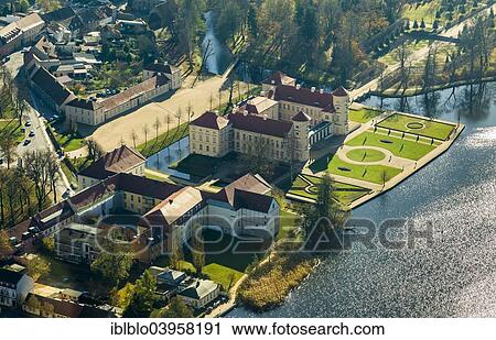 "Aerial view, Schloss Rheinsberg Castle, Grienericksee Lake, Mecklenburg Lake District, Rheinsberg, Brandenburg, Germany, Europe" View Large Photo Image Stock Image - "Aerial view, Schloss Rheinsberg Castle, Grienericksee Lake, Mecklenburg Lake District, Rheinsberg, Brandenburg, Germany, Europe". Fotosearch