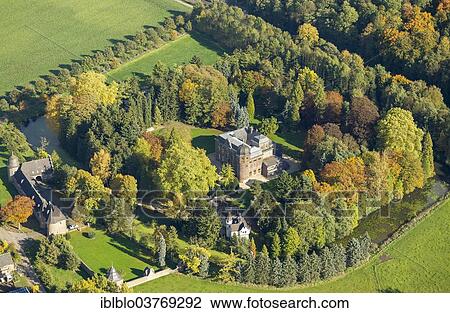 "Aerial view, Schloss Rimburg moated castle, Ubach-Palenberg, North Rhine-Westphalia, Germany, Europe" View Large Photo Image Stock Image - "Aerial view, Schloss Rimburg moated castle, Ubach-Palenberg, North Rhine-Westphalia, Germany, Europe". Fotosearch