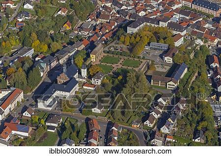 "Aerial view, Schlosskirche or Castle Church in the district of Niederwuerzbach, Blieskastel, Saarland, Germany, Europe" View Large Photo Image Stock Image - "Aerial view, Schlosskirche or Castle Church in the district of Niederwuerzbach, Blieskastel, Saarland, Germany, Europe". Fotosearch