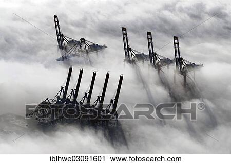 "Aerial view, sea fog at the Port of Hamburg, Hamburg, Hamburg, Germany, Europe" View Large Photo Image Stock Image - "Aerial view, sea fog at the Port of Hamburg, Hamburg, Hamburg, Germany, Europe". Fotosearch