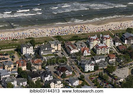 "Aerial view, Seebad Bansin, part of the seaside resort of Heringsdorf, Baltic Sea beach, Bansin, Heringsdorf, Usedom, Mecklenburg-Western Pomerania, Germany, Europe" View Large Photo Image Stock Image - "Aerial view, Seebad Bansin, part of the seaside resort of Heringsdorf, Baltic Sea beach, Bansin, Heringsdorf, Usedom, Mecklenburg-Western Pomerania, Germany, Europe". Fotosearch