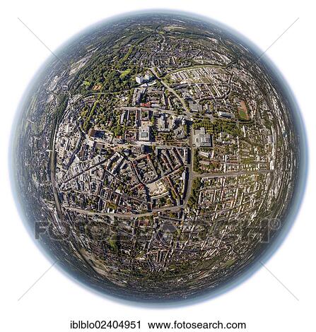 "Aerial view, shot with a fisheye lens, city centre of Gelsenkirchen, Ruhr area, North Rhine-Westphalia, Germany, Europe" View Large Photo Image Stock Image - "Aerial view, shot with a fisheye lens, city centre of Gelsenkirchen, Ruhr area, North Rhine-Westphalia, Germany, Europe". Fotosearch