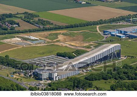 "Aerial view, Skihalle Neuss indoor ski centre, Neuss, North Rhine-Westphalia, Germany, Europe" View Large Photo Image Stock Photo - "Aerial view, Skihalle Neuss indoor ski centre, Neuss, North Rhine-Westphalia, Germany, Europe". Fotosearch