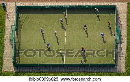 "Aerial view, small football field Am Heimchen, Dinslaken, North Rhine-Westphalia, Germany, Europe" View Large Photo Image Stock Image - "Aerial view, small football field Am Heimchen, Dinslaken, North Rhine-Westphalia, Germany, Europe". Fotosearch