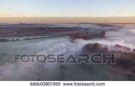"Aerial view, sunrise, morning mist above the Lippe river, Hamm, Ruhr area, North Rhine-Westphalia, Germany, Europe" View Large Photo Image Stock Image - "Aerial view, sunrise, morning mist above the Lippe river, Hamm, Ruhr area, North Rhine-Westphalia, Germany, Europe". Fotosearch