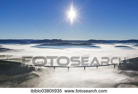 "Aerial view, Talbrucke Nuttlar viaduct, highest bridge in North Rhine-Westphalia, Sauerland, North Rhine-Westphalia, Germany, Europe" View Large Photo Image Stock Photography - "Aerial view, Talbrucke Nuttlar viaduct, highest bridge in North Rhine-Westphalia, Sauerland, North Rhine-Westphalia, Germany, Europe". Fotosearch