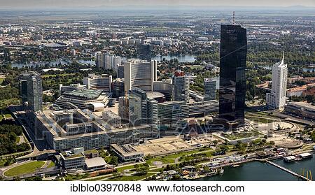 "Aerial view, Tech Gate Vienna, science and technology park high-rise high-rise, Austria Center Wien, Vienna, Austria, Europe" View Large Photo Image Stock Photo - "Aerial view, Tech Gate Vienna, science and technology park high-rise high-rise, Austria Center Wien, Vienna, Austria, Europe". Fotosearch