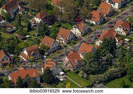 "Aerial view, Teutoburgia colliery village, Bornig, Herne, Ruhr district, Herne, North Rhine-Westphalia, Germany, Europe" View Large Photo Image Stock Photo - "Aerial view, Teutoburgia colliery village, Bornig, Herne, Ruhr district, Herne, North Rhine-Westphalia, Germany, Europe". Fotosearch