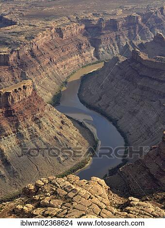 "Aerial view, The Confluence, confluence of the Colorado River and Green River, The Maze District, Canyonlands National Park, Utah, United States of America, USA" View Large Photo Image Picture - "Aerial view, The Confluence, confluence of the Colorado River and Green River, The Maze District, Canyonlands National Park, Utah, United States of America, USA". Fotosearch