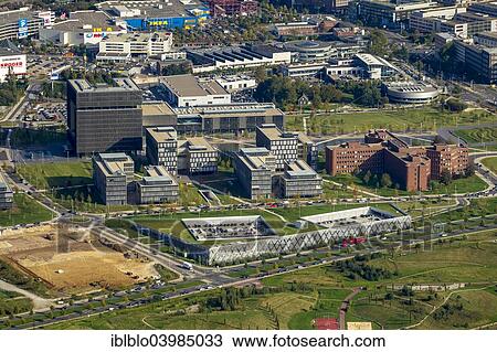 "Aerial view, ThyssenKrupp headquarters Essen, Beitz-Boulevard, KruppPark, Essen, Ruhr district, North Rhine-Westphalia, Germany, Europe" View Large Photo Image Stock Image - "Aerial view, ThyssenKrupp headquarters Essen, Beitz-Boulevard, KruppPark, Essen, Ruhr district, North Rhine-Westphalia, Germany, Europe". Fotosearch