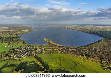"Aerial view, Tollensee lake with Fischerinsel island, Wustrow, Mecklenburg Lake District, Mecklenburg-Western Pomerania, Germany, Europe" View Large Photo Image Stock Image - "Aerial view, Tollensee lake with Fischerinsel island, Wustrow, Mecklenburg Lake District, Mecklenburg-Western Pomerania, Germany, Europe". Fotosearch