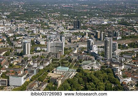 "Aerial view, town centre with the Evonik high-rise building and the building of RWE Power, Essen, North Rhine-Westphalia, Germany, Europe" View Large Photo Image Stock Image - "Aerial view, town centre with the Evonik high-rise building and the building of RWE Power, Essen, North Rhine-Westphalia, Germany, Europe". Fotosearch