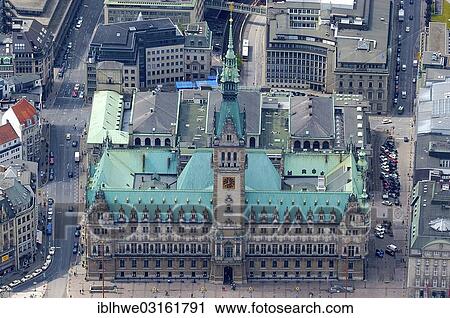 "Aerial view, town hall, Hamburg, Hamburg, Germany, Europe" View Large Photo Image Stock Image - "Aerial view, town hall, Hamburg, Hamburg, Germany, Europe". Fotosearch