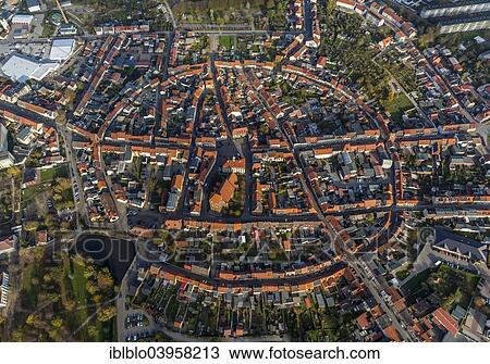 "Aerial view, town with a circular layout, Teterow, Mecklenburg-Western Pomerania, Germany, Europe" View Large Photo Image Stock Image - "Aerial view, town with a circular layout, Teterow, Mecklenburg-Western Pomerania, Germany, Europe". Fotosearch
