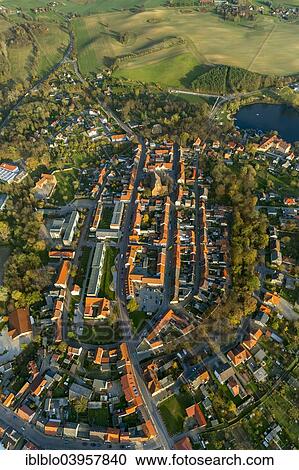 "Aerial view, townscape with Burg Penzlin castle, Penzlin, Mecklenburg-Western Pomerania, Germany, Europe" View Large Photo Image Stock Image - "Aerial view, townscape with Burg Penzlin castle, Penzlin, Mecklenburg-Western Pomerania, Germany, Europe". Fotosearch