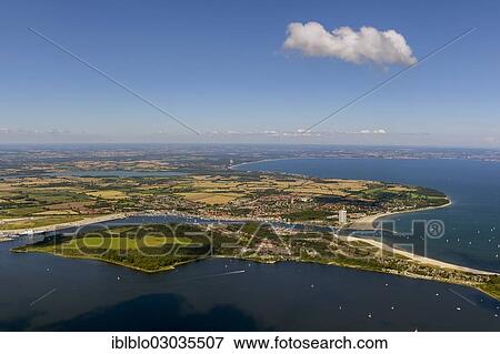 "Aerial view, Trave estuary, Baltic Sea, Lubeck-Travemunde, Travemunde, Lubeck, Schleswig-Holstein, Germany, Europe" View Large Photo Image Stock Photo - "Aerial view, Trave estuary, Baltic Sea, Lubeck-Travemunde, Travemunde, Lubeck, Schleswig-Holstein, Germany, Europe". Fotosearch