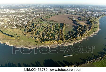 "Aerial view, Urdenbach, Rheinbogen, a bend in the Rhine River, Duesseldorf, Lower Rhine, North Rhine-Westphalia, Germany, Europe" View Large Photo Image Stock Image - "Aerial view, Urdenbach, Rheinbogen, a bend in the Rhine River, Duesseldorf, Lower Rhine, North Rhine-Westphalia, Germany, Europe". Fotosearch