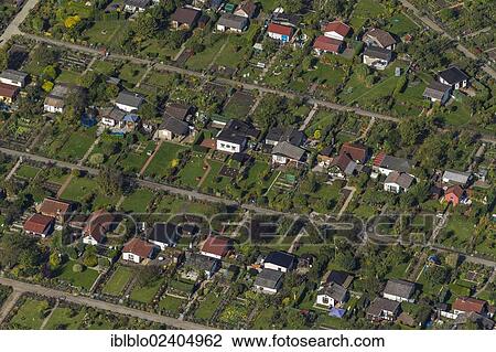 "Aerial view, Vincke Strasse street - Huelser Strasse street allotment garden area, Gelsenkirchen-Buer, Ruhr area, North Rhine-Westphalia, Germany, Europe" View Large Photo Image Stock Image - "Aerial view, Vincke Strasse street - Huelser Strasse street allotment garden area, Gelsenkirchen-Buer, Ruhr area, North Rhine-Westphalia, Germany, Europe". Fotosearch
