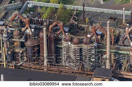 "Aerial view, Voelklinger Huette, former steel mill, UNESCO World Cultural Heritage Site, Volklingen, Saarland, Germany, Europe" View Large Photo Image Picture - "Aerial view, Voelklinger Huette, former steel mill, UNESCO World Cultural Heritage Site, Volklingen, Saarland, Germany, Europe". Fotosearch