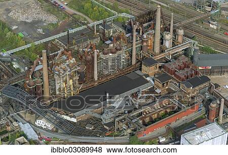 "Aerial view, Voelklinger Huette, former steel mill, UNESCO World Cultural Heritage Site, Volklingen, Saarland, Germany, Europe" View Large Photo Image Stock Photo - "Aerial view, Voelklinger Huette, former steel mill, UNESCO World Cultural Heritage Site, Volklingen, Saarland, Germany, Europe". Fotosearch