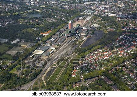 "Aerial view, Zeche Friedrich Heinrich 1-2 colliery, Kamp-Lintfort, North Rhine-Westphalia, Germany, Europe" View Large Photo Image Stock Photo - "Aerial view, Zeche Friedrich Heinrich 1-2 colliery, Kamp-Lintfort, North Rhine-Westphalia, Germany, Europe". Fotosearch