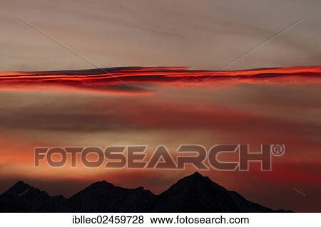 "Afterglow, Tyrol, Austria, Europe" View Large Photo Image Stock Photo - "Afterglow, Tyrol, Austria, Europe". Fotosearch