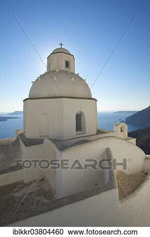 "Agios Minas Church, Thira, Santorini, Cyclades, Greece, Europe" View Large Photo Image Stock Image - "Agios Minas Church, Thira, Santorini, Cyclades, Greece, Europe". Fotosearch