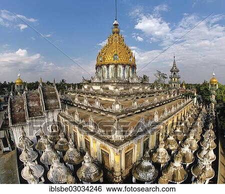 "Ah Lain Nga Sint Pagoda or Maha Say Wingaba, Mahayana Buddhism, Rangun, Yangon Region, Myanmar, Burma, Asia" View Large Photo Image Stock Photograph - "Ah Lain Nga Sint Pagoda or Maha Say Wingaba, Mahayana Buddhism, Rangun, Yangon Region, Myanmar, Burma, Asia". Fotosearch