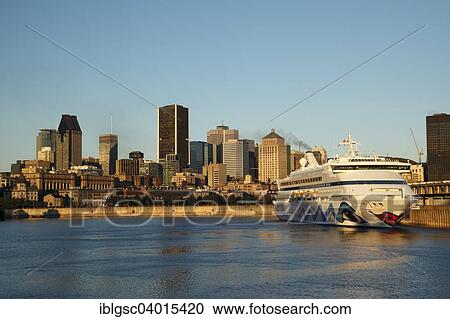 Stock Image - "AIDA, Old Port, Montreal, Quebec Province, Canada, North America". Fotosearch
