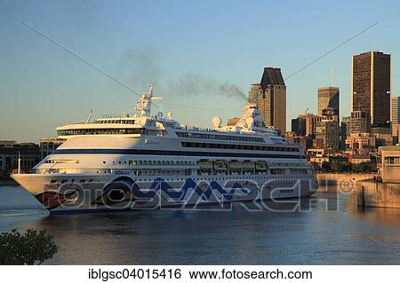 "AIDA, Old Port, Montreal, Quebec Province, Canada, North America" View Large Photo Image Stock Photograph - "AIDA, Old Port, Montreal, Quebec Province, Canada, North America". Fotosearch