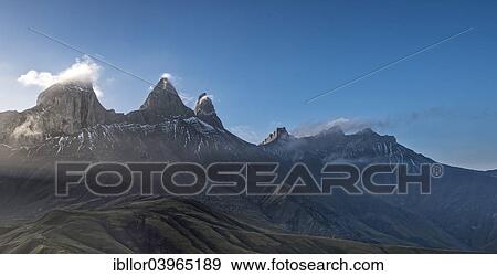 "Aiguilles d'Arves mountain, Pelvoux, Dauphine Alps, Savoie, France, Europe" View Large Photo Image Stock Photo - "Aiguilles d'Arves mountain, Pelvoux, Dauphine Alps, Savoie, France, Europe". Fotosearch