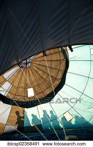 Stock Image - "Air balloon, air balloon festival in Igualada, Barcelona, Spain, Europe". Fotosearch