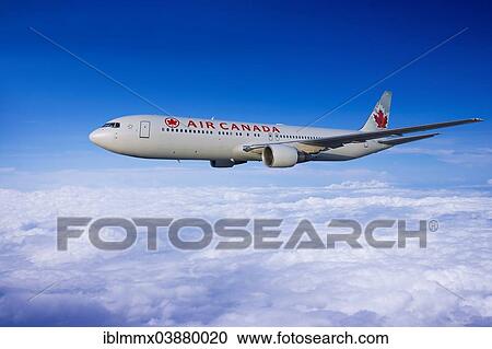 Air Canada Boeing 767-333 ER in flight View Large Photo Image Stock Image - Air Canada Boeing 767-333 ER in flight. Fotosearch