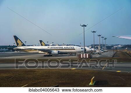 "Airbus of Singapore Airlines at Changi Airport, Singapore, Asia" View Large Photo Image Stock Image - "Airbus of Singapore Airlines at Changi Airport, Singapore, Asia". Fotosearch