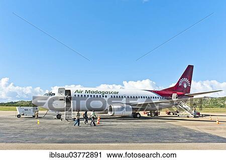 "Aircraft of the Air Madagascar airline at the airport of Fort Dauphin or Tolagnaro, Madagascar, Africa" View Large Photo Image Stock Image - "Aircraft of the Air Madagascar airline at the airport of Fort Dauphin or Tolagnaro, Madagascar, Africa". Fotosearch
